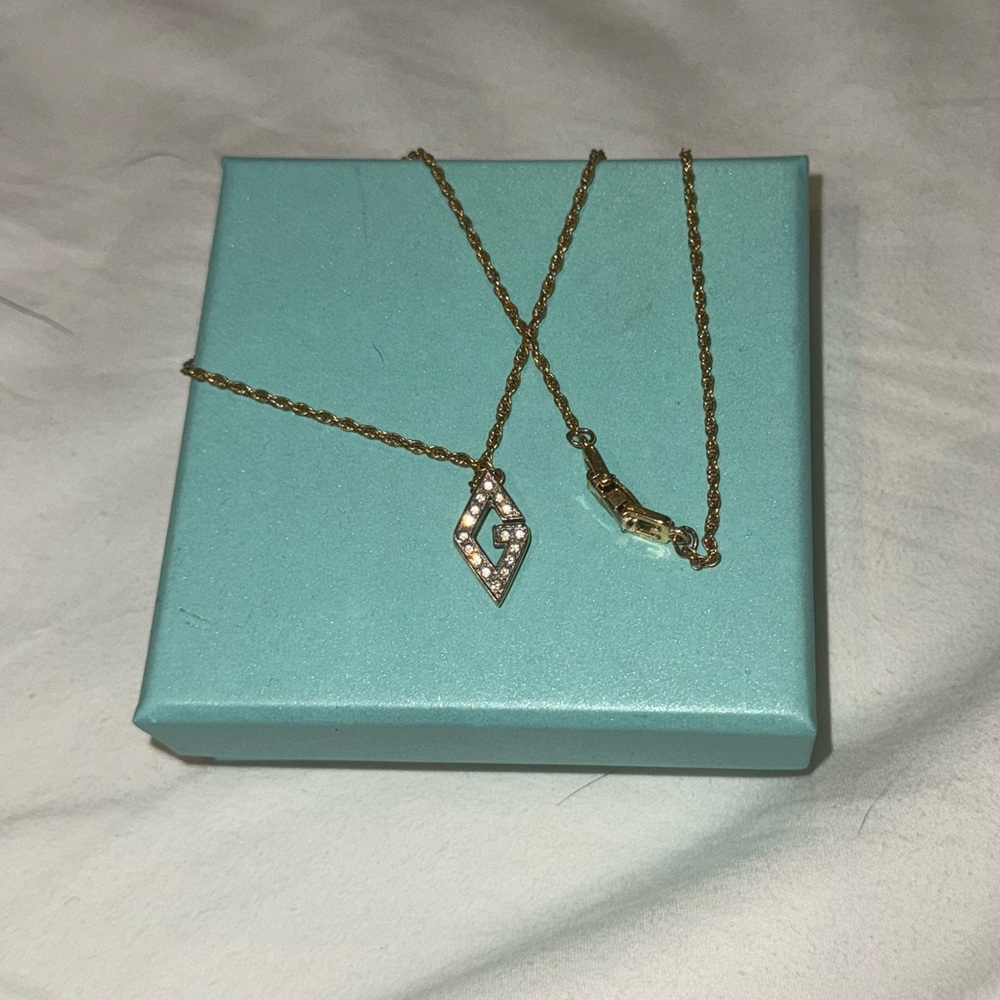 Givenchy gold plated necklace